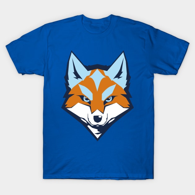 Fox face T-Shirt by javierparra